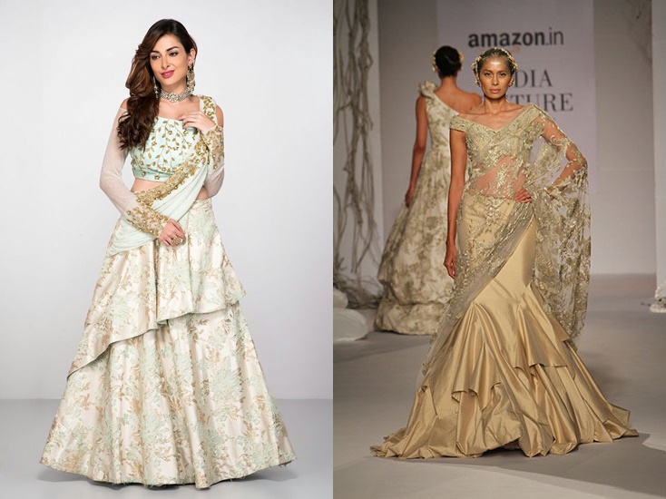 Indo western dresses 2025 for ring ceremony
